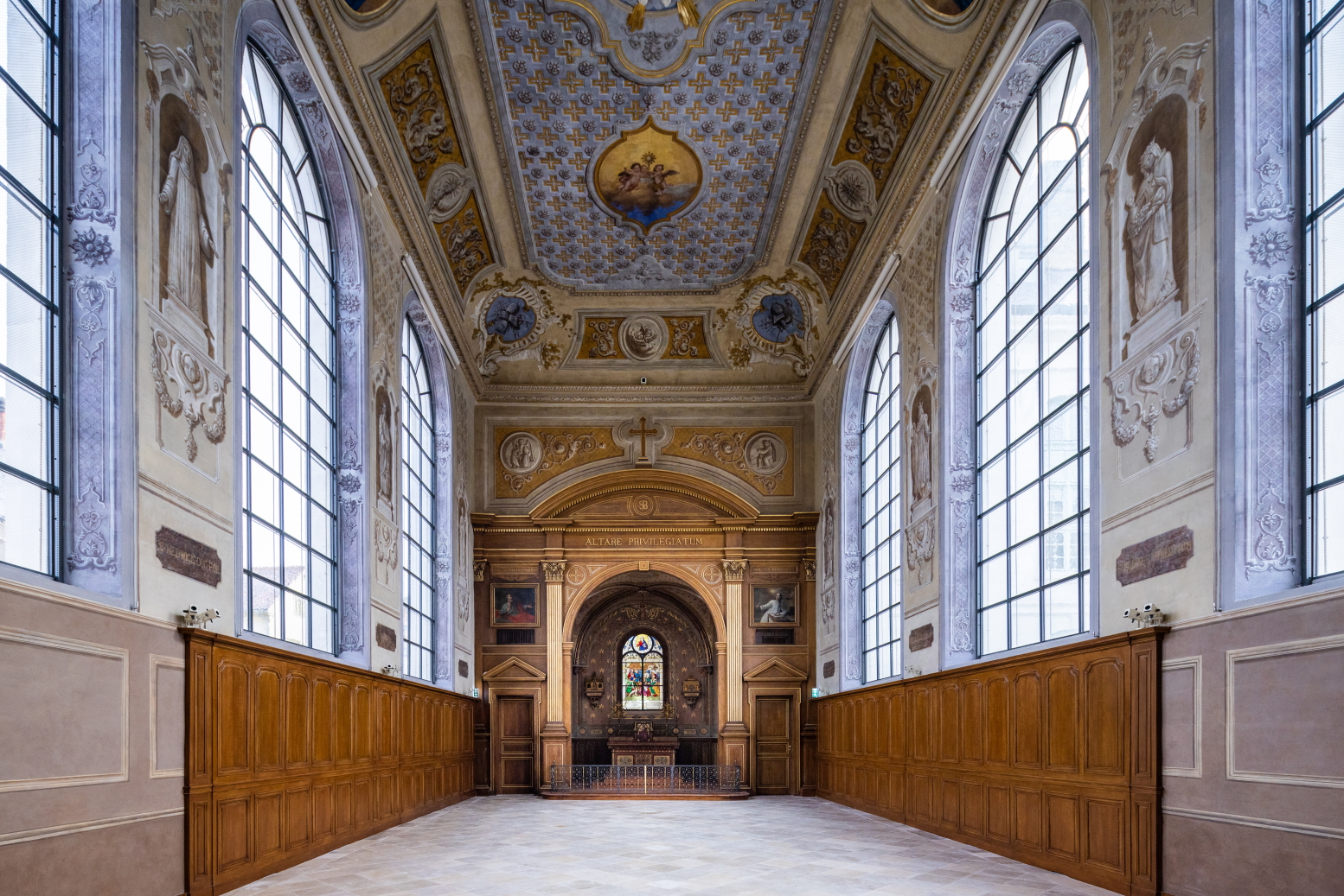 La chapelle restaurée