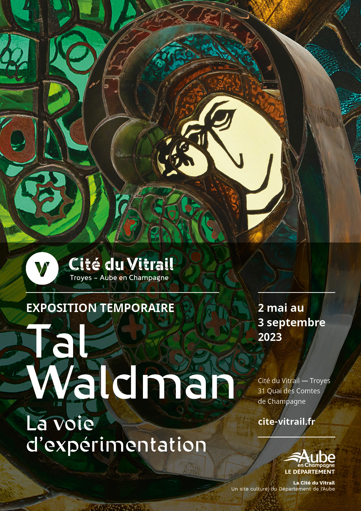 Affiche exposition Tal Waldman. La voie d'expérimentation