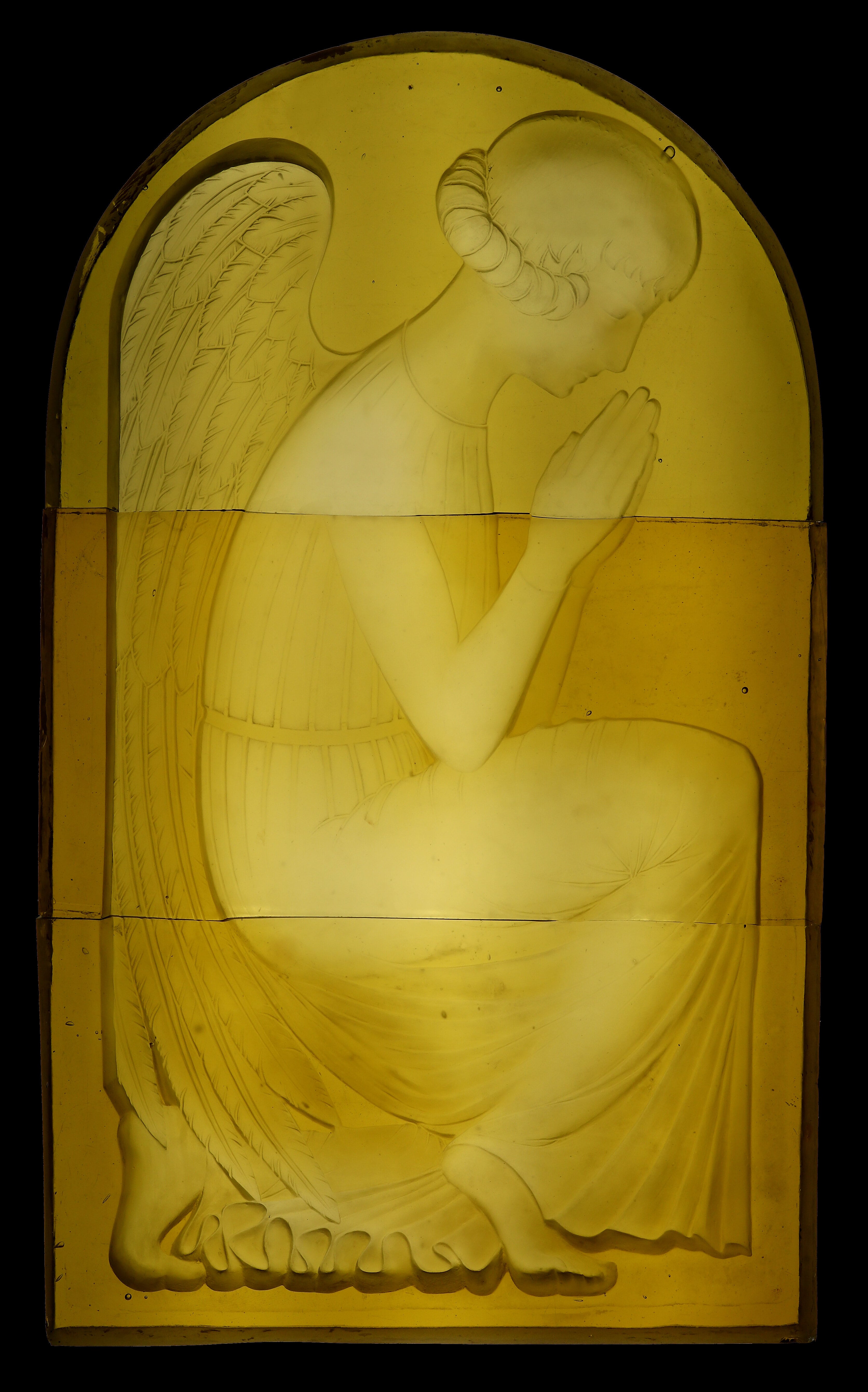 Ange agenouillé, par René Lalique