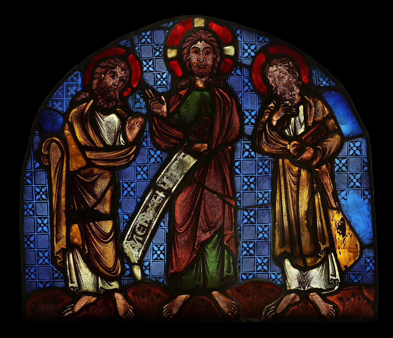 Vitrail troyen du XIIe siècle