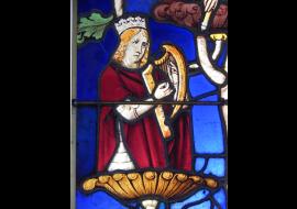 David (détail), Arbre de Jessé, v. 1520