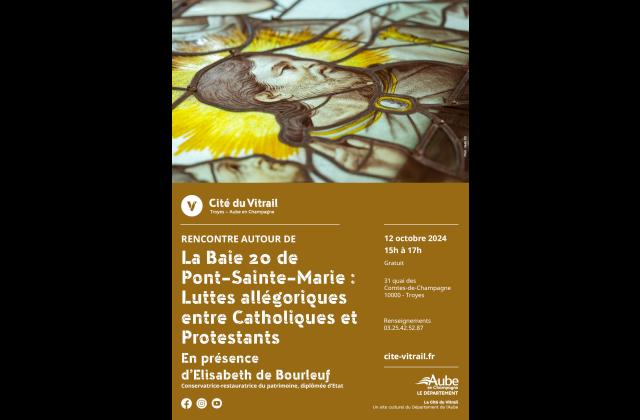 Affiche Rencontre autour Baie 20 Pont Sainte-Marie