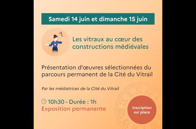 Programme des JEA à la Cité du Vitrail Programme des JEA à la Cité du Vitrail