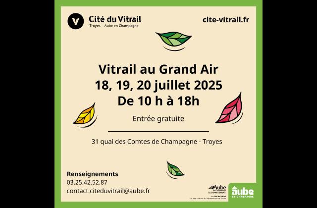 Programme Vitrail au grand air Programme Vitrail au grand air