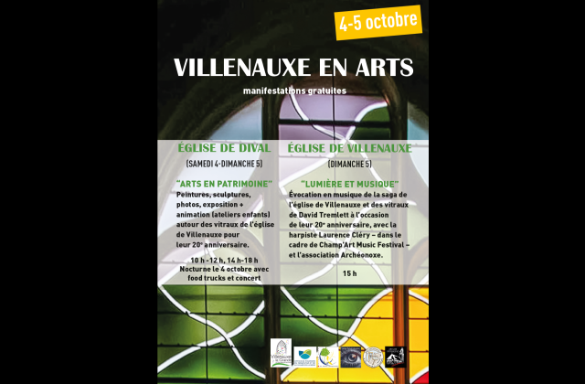 Affiche Villenauxe en Arts