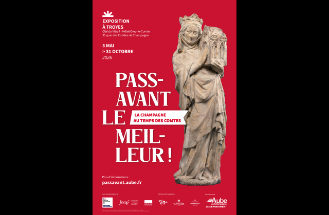 Affiche de l'exposition rouge