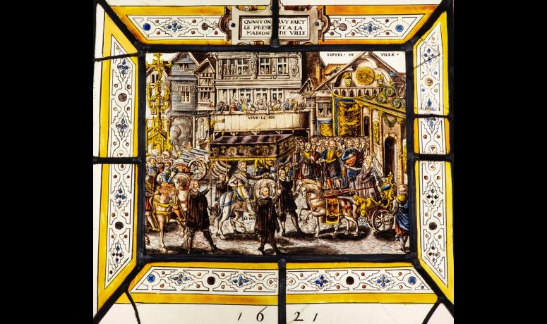 Entrée d'Henri IV à Troyes