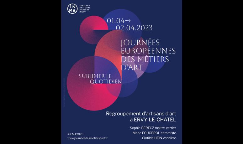 Affiche JEMA Ervy-le-Châtel