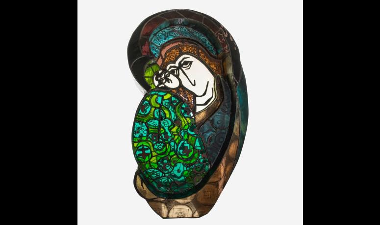 Madone, Projet "3D Vitrail", 2015-2016, Tal Waldman