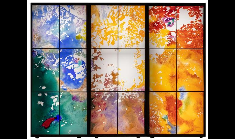 Visite Vitrail du mois "Grande Canopée" de Jean-Paul Agosti