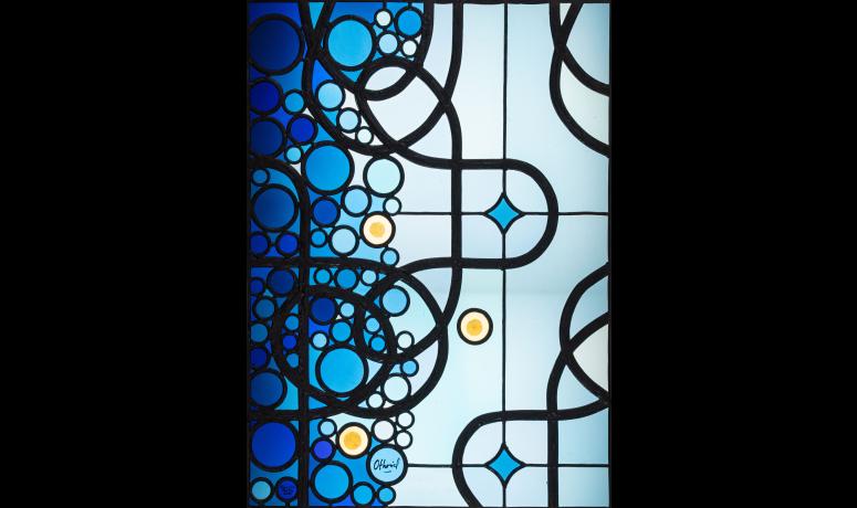 Visite Vitrail du mois : le trésor de la cathédrale d'Angoulême de J-M. Othoniel