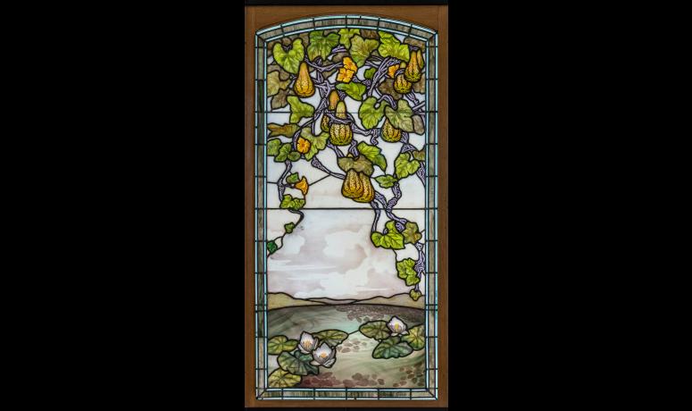 20 janvier - Visite Vitrail du mois "Coloquintes et Nymphéas" de Jacques Gruber (1905)