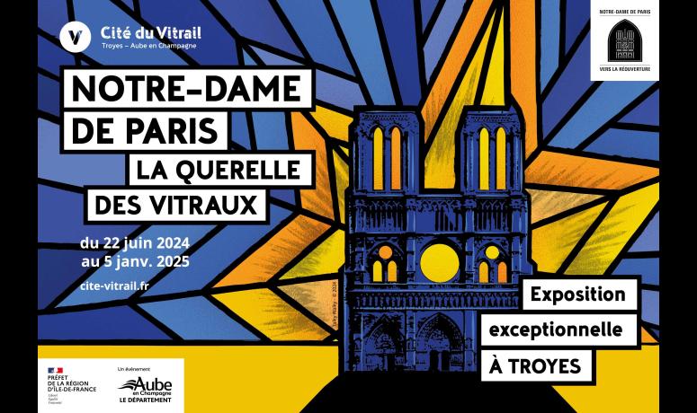 Affiche exposition Notre-Dame de Paris 2024