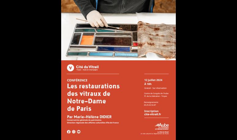 Affiche conférence 12 juillet