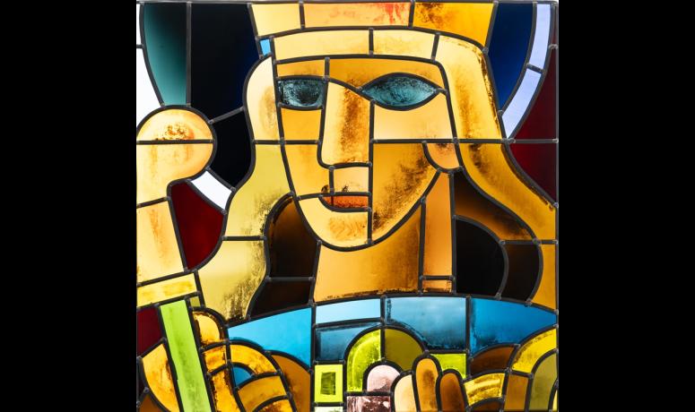 Tête saint Louis d'André Rinuy