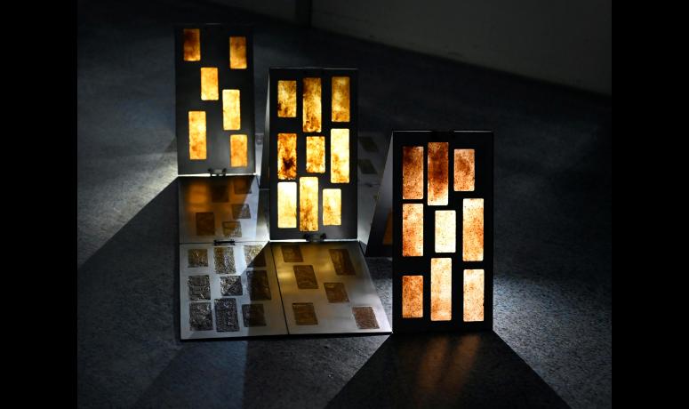 Lumière fossile © Maryon Djavadi-Esfahani - Programme NANO-SCULPTURES, 2025