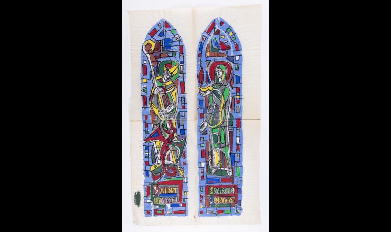 Esquisse pour deux lancettes, Jacques Le Chevallier, 1935-1939