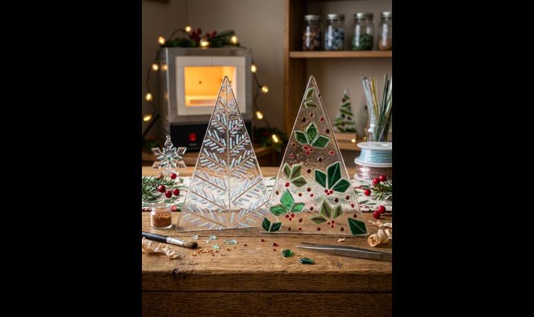 Fusing : mon sapin de verre