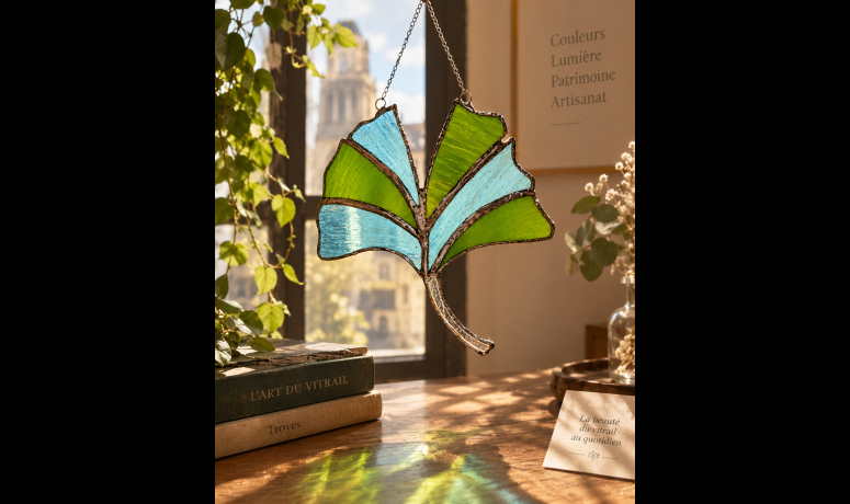Tiffany : feuille de Gogko Biloba